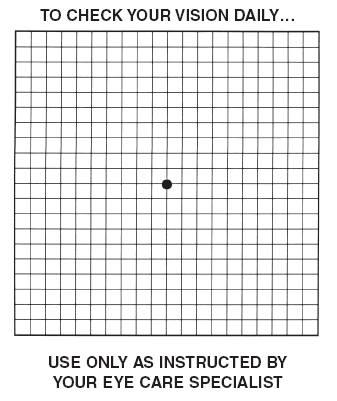 Printable Amsler Grid Chart